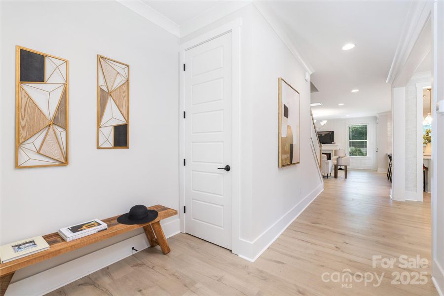 Furnished interior view inside a new home in , Charlotte (Image 25).