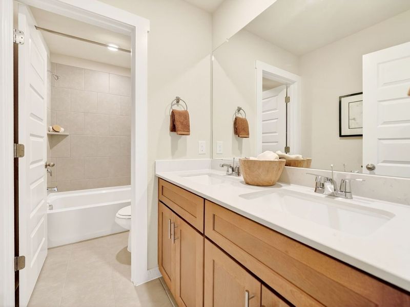 Furnished interior view inside a new home in Heartland, Crandall (Image 38).