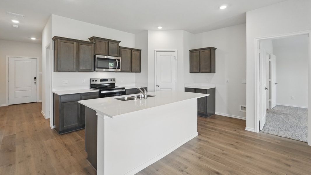Furnished interior view inside a new home in Riverfield, Josephine (Image 8).