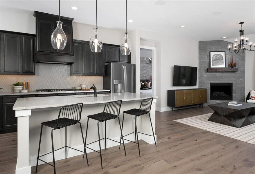 Furnished interior view inside a new home in Discovery Collection at View at the Reserve, Mansfield (Image 10). Furnished interior view inside a new home in Discovery Collection at View at the Reserve, Mansfield (Image 10).