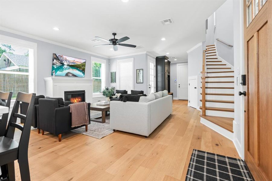 Furnished interior view inside a new home in , Waco (Image 16).