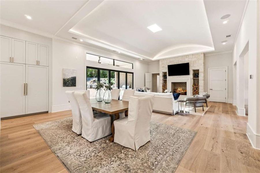 Furnished interior view inside a new home in , Cumming (Image 47). Furnished interior view inside a new home in , Cumming (Image 47).