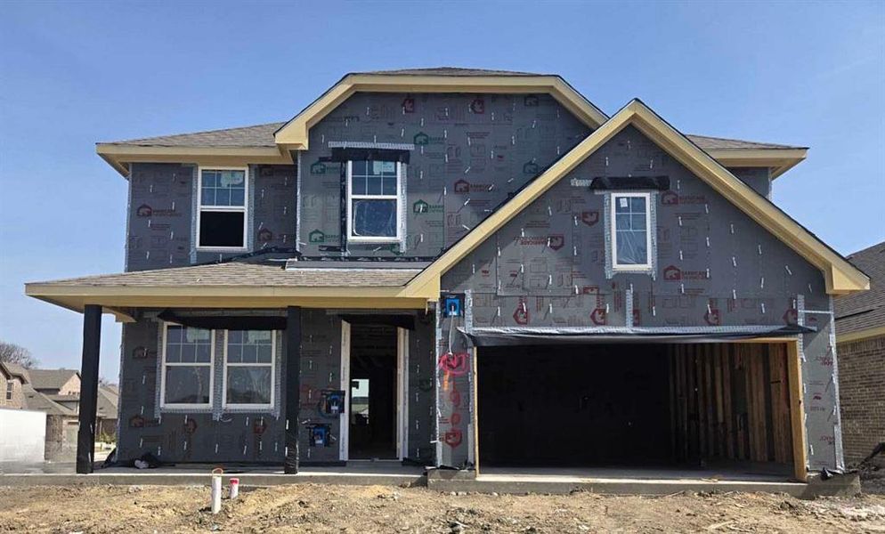 Exterior Design Construction Progress