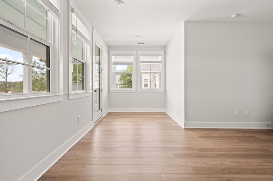 Spacious, unfurnished interior of a new home in Bayview Acres, Mount Pleasant (Image 6). Spacious, unfurnished interior of a new home in Bayview Acres, Mount Pleasant (Image 6).