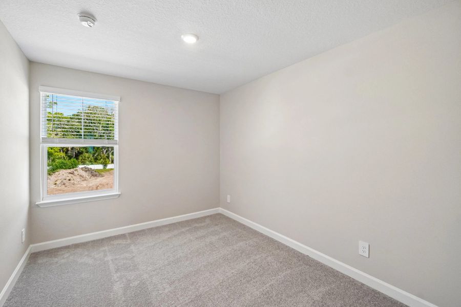 Bedroom 2 located off the front of the home
