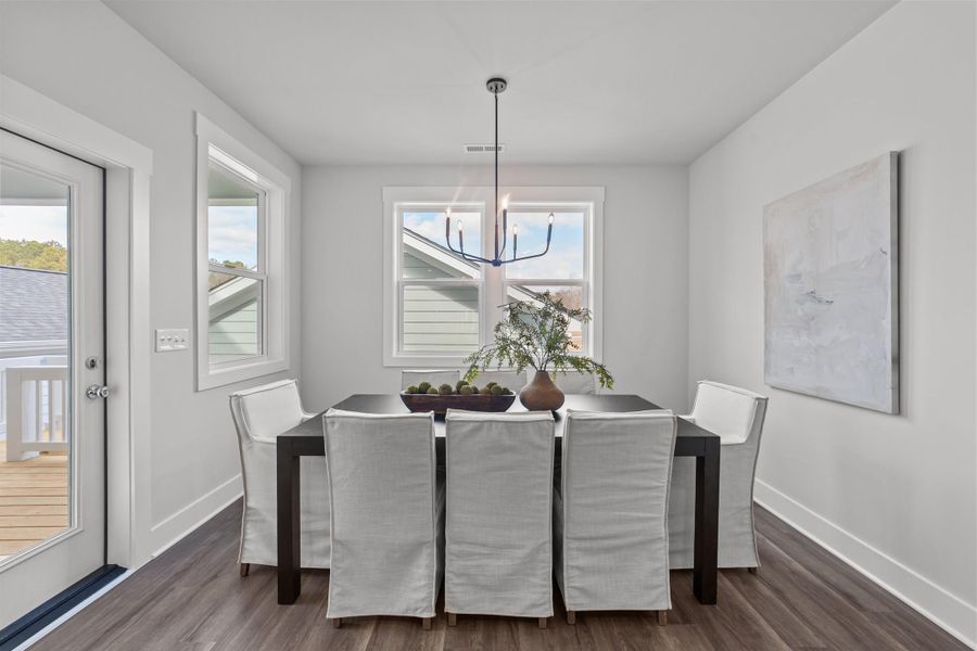 Representative furnished interior of a home built from the Found a Dream by Garman Homes in Wendell Falls, Wendell (Image 13).