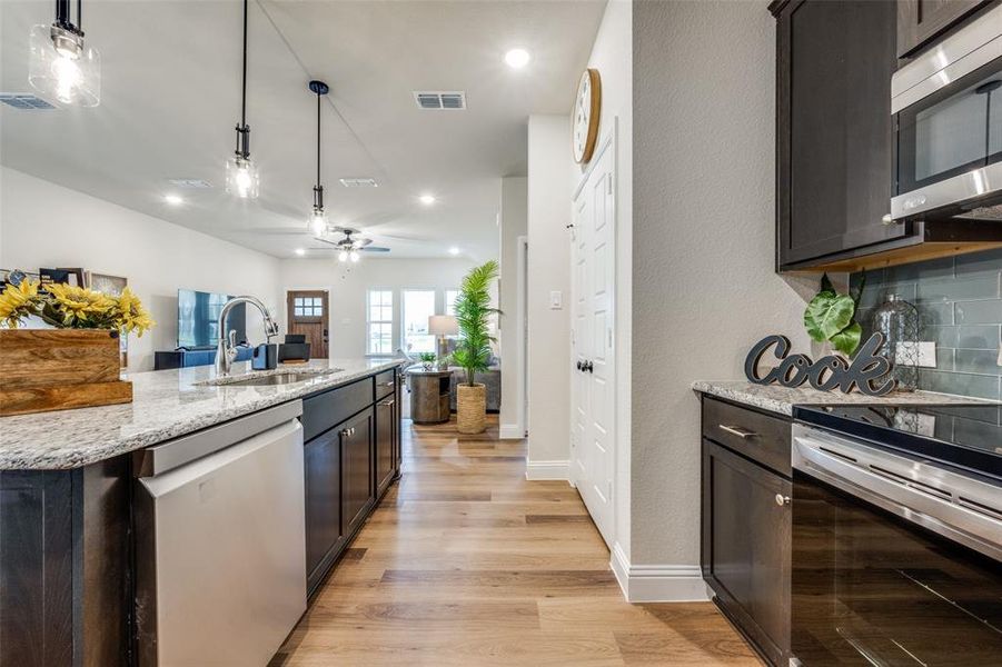 Furnished interior view inside a new home in , Whitesboro (Image 8). Furnished interior view inside a new home in , Whitesboro (Image 8).