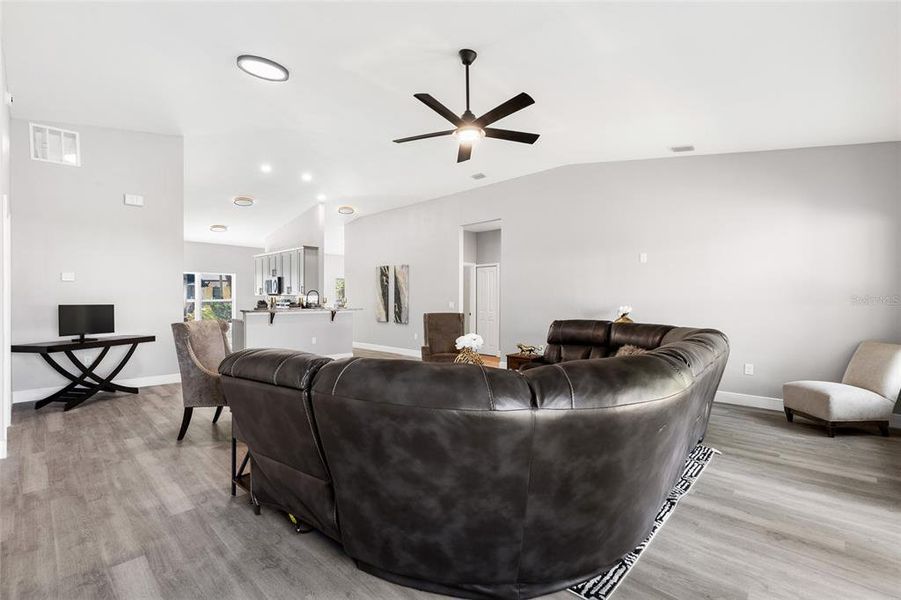 Furnished interior view inside a new home in , Ormond Beach (Image 12). Furnished interior view inside a new home in , Ormond Beach (Image 12).