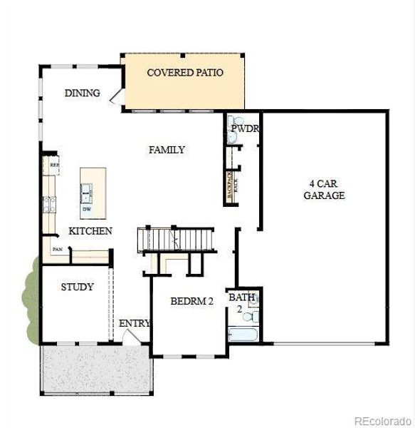 2D floor plan layout of this home in , Aurora, CO (Image 3). 2D floor plan layout of this home in , Aurora, CO (Image 3).