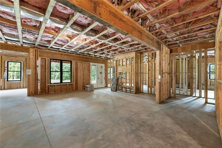 Spacious, unfurnished interior of a new home in , Milton (Image 41).