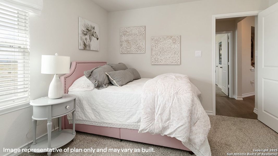 Furnished interior view inside a new home in Riverstone at Westpointe, San Antonio (Image 9).