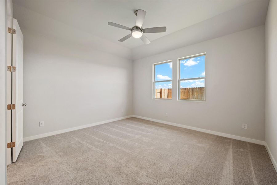 Spacious, unfurnished interior of a new home in The Trails at Carmel, Pflugerville (Image 25).