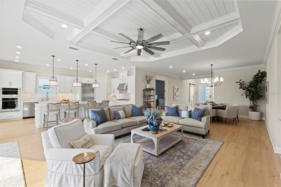 Furnished interior view inside a new home in , Lakewood Ranch (Image 56).
