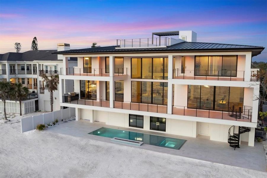 Furnished interior view inside a new home in , Nokomis (Image 40).