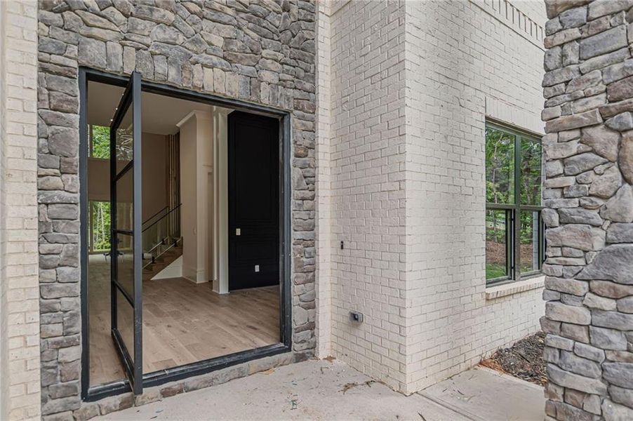 Exterior details and patio area of a home in , McDonough (Image 39).
