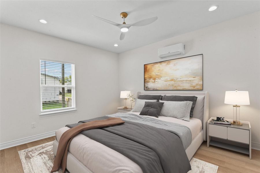 Furnished interior view inside a new home in , Galveston (Image 9). Furnished interior view inside a new home in , Galveston (Image 9).