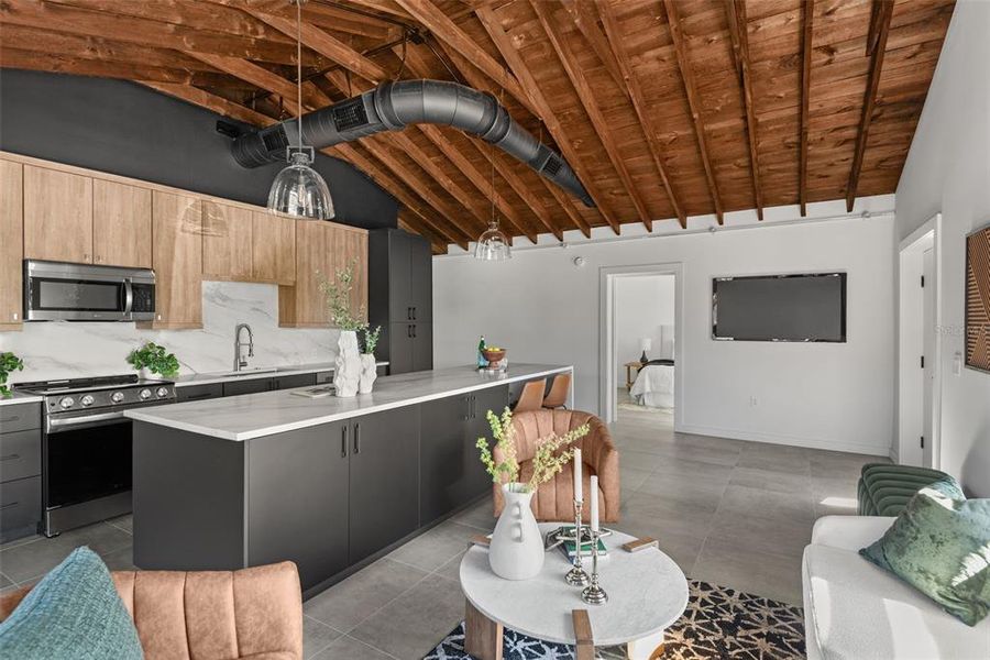 Furnished interior view inside a new home in , Winter Park (Image 53).