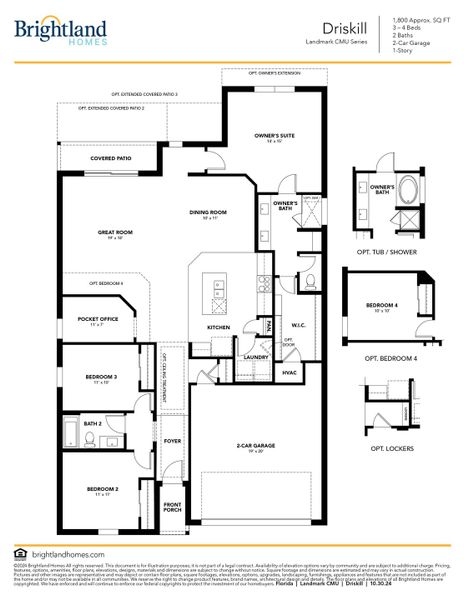 Driskill Floor Plan