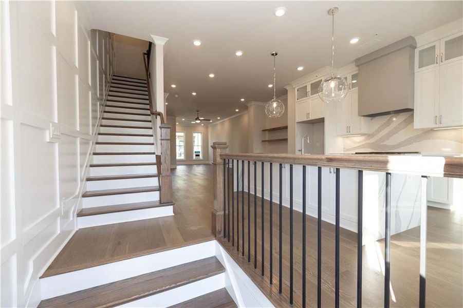 Spacious, unfurnished interior of a new home in Byers Park, Alpharetta (Image 40).