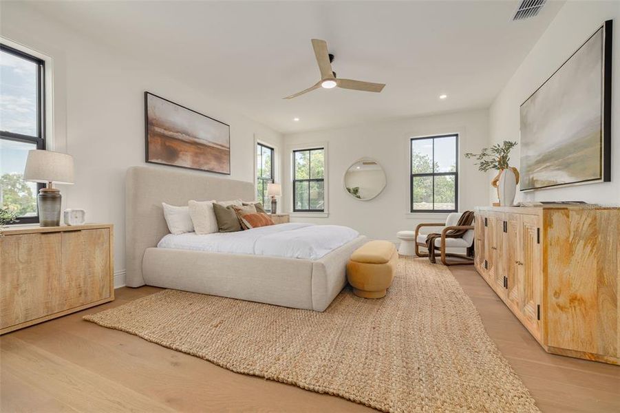 Furnished interior view inside a new home in , St. Petersburg (Image 34).