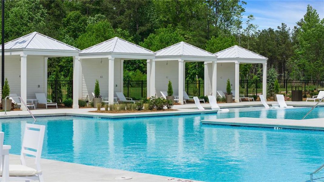 Front exterior of a new home in Soleil Belmont Park, Canton, GA, highlighting curb appeal (Image 12). Front exterior of a new home in Soleil Belmont Park, Canton, GA, highlighting curb appeal (Image 12).
