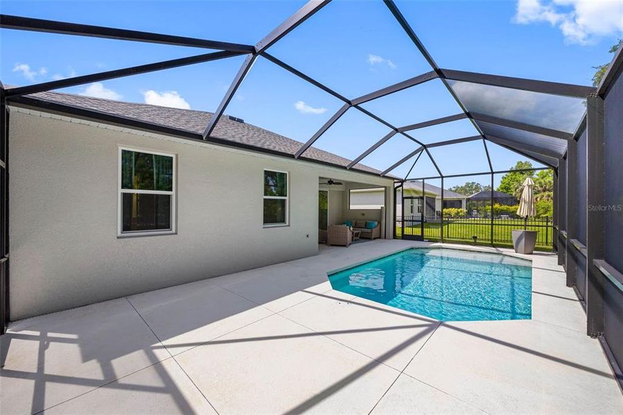 Exterior details and patio area of a home in , Parrish (Image 3).
