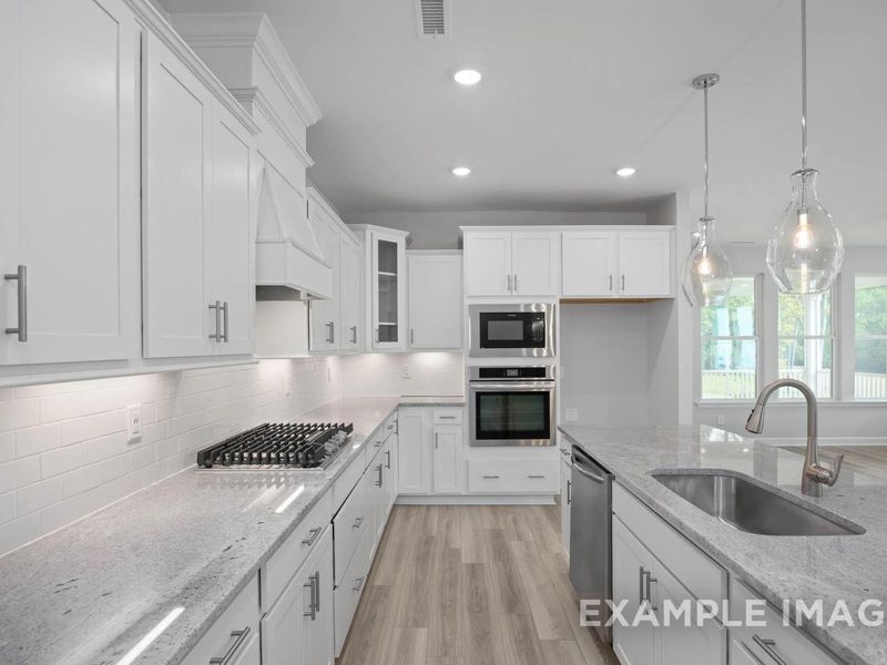 Furnished interior view inside a new home in Retreat at North Main, Lillington (Image 5).