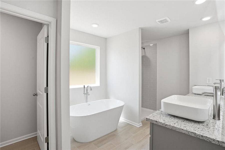 Furnished interior view inside a new home in , Covington (Image 5).