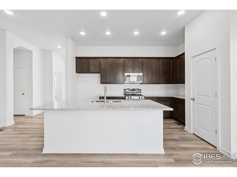 Furnished interior view inside a new home in Kinston Cottage, Loveland (Image 6). Furnished interior view inside a new home in Kinston Cottage, Loveland (Image 6).