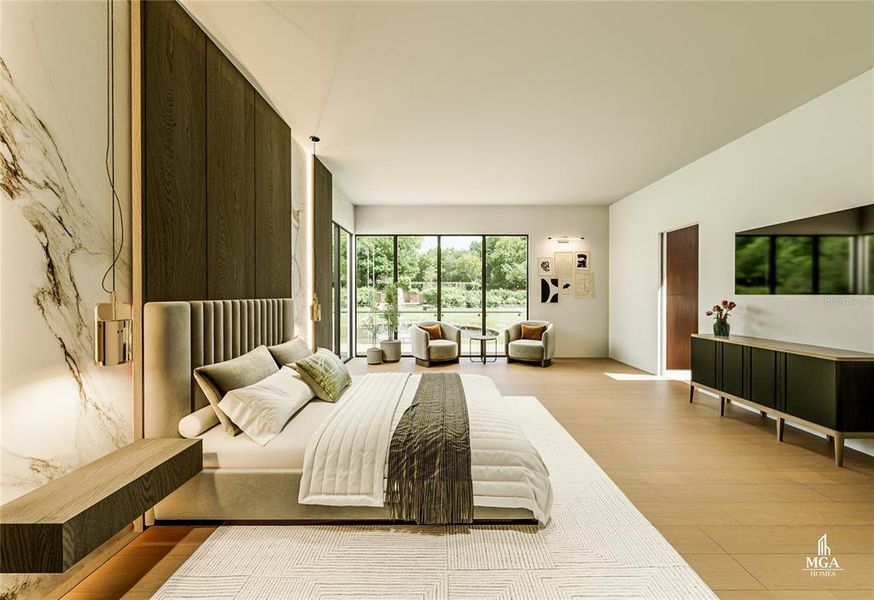 Furnished interior view inside a new home in , Tampa (Image 12). Furnished interior view inside a new home in , Tampa (Image 12).