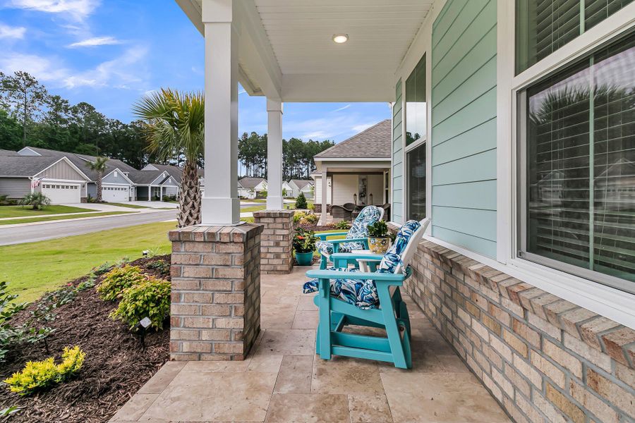 Exterior details and patio area of a home in , Summerville (Image 35).