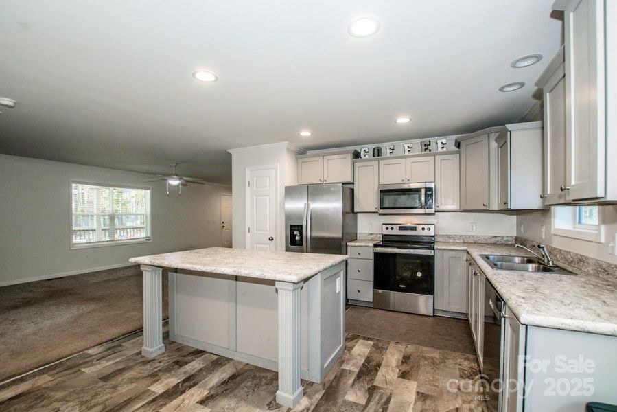 Furnished interior view inside a new home in , Gastonia (Image 11).