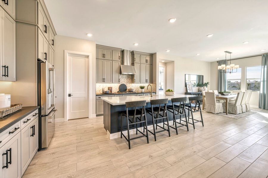 Representative furnished interior of a home built from the Aspen Plan 4512 by Tri Pointe Homes in Terraza, San Tan Valley (Image 6).
