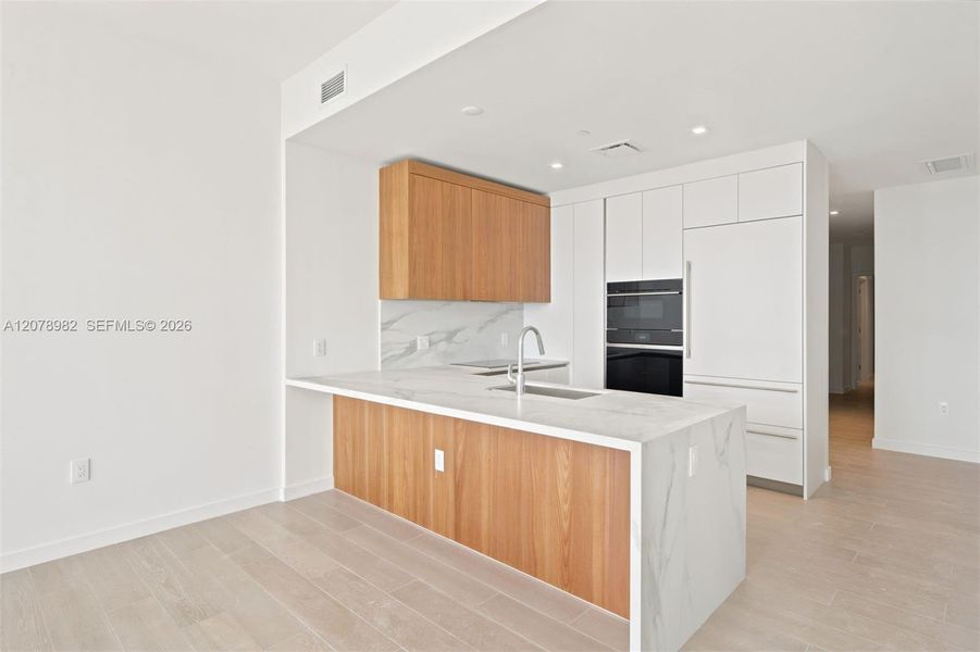Furnished interior view inside a new home in , Miami (Image 9). Furnished interior view inside a new home in , Miami (Image 9).