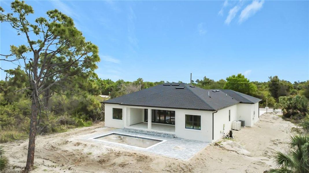 Exterior details and patio area of a home in , Port Charlotte (Image 21). Exterior details and patio area of a home in , Port Charlotte (Image 21).