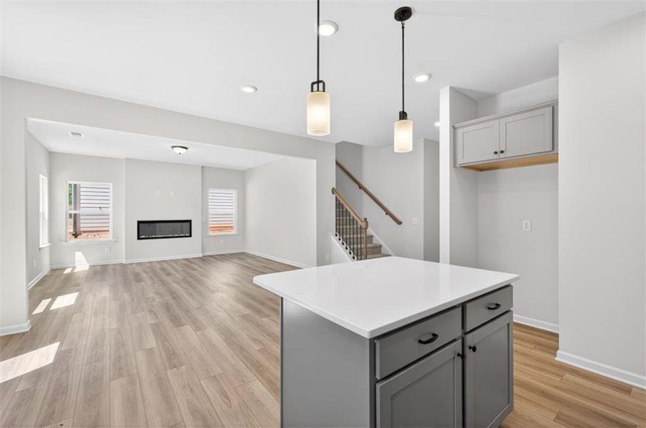 Furnished interior view inside a new home in Evergreen at Lakeside, Temple (Image 4).