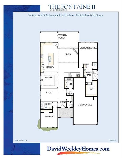 Floor Plan - 1st Floor