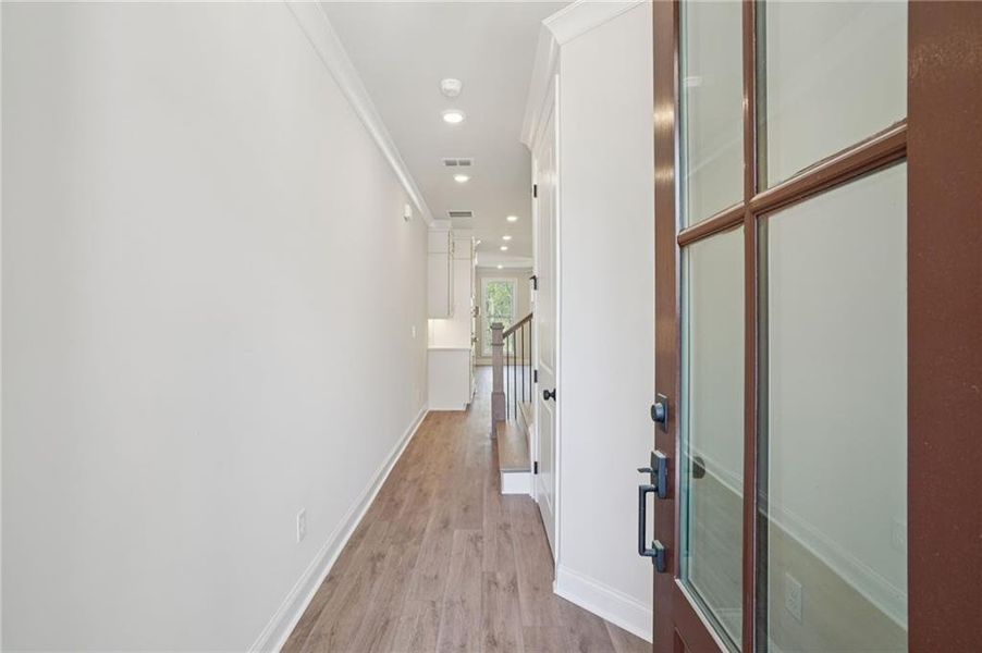 Spacious, unfurnished interior of a new home in Waterside Townhomes, Peachtree Corners (Image 26).