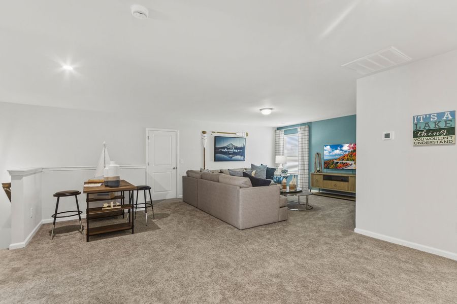 Representative furnished interior of a home built from the The Rembert by Stanley Martin Homes in Hamptons, Fountain Inn (Image 22).