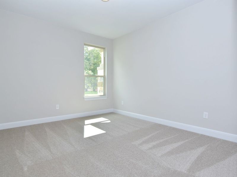 Representative unfurnished interior of a home built from the San Simeon I by Giddens Homes in Clearwater Ranch, Liberty Hill (Image 428).