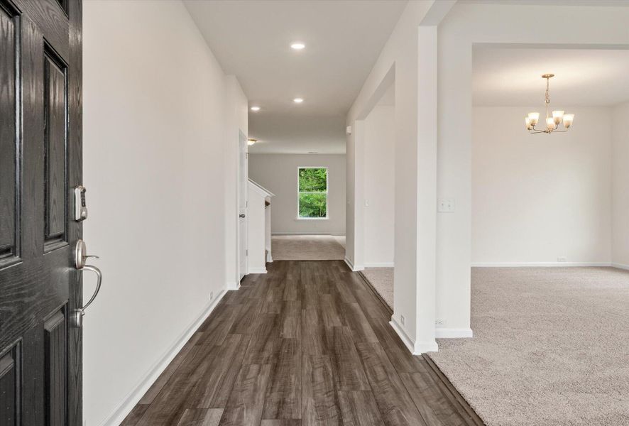 Spacious, unfurnished interior of a new home in Oakley Pointe, Moncks Corner (Image 29). Spacious, unfurnished interior of a new home in Oakley Pointe, Moncks Corner (Image 29).