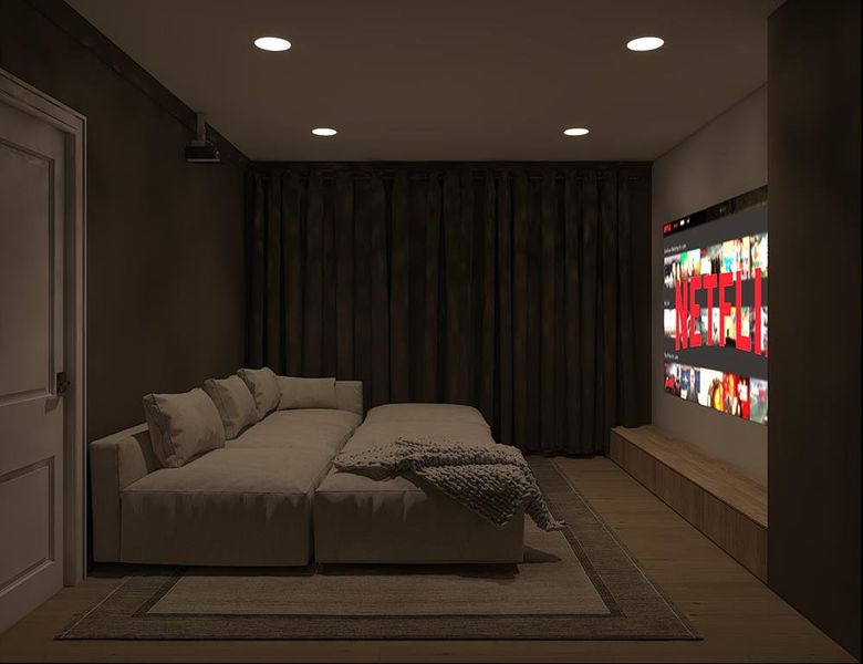 Furnished interior view inside a new home in , Dallas (Image 9).