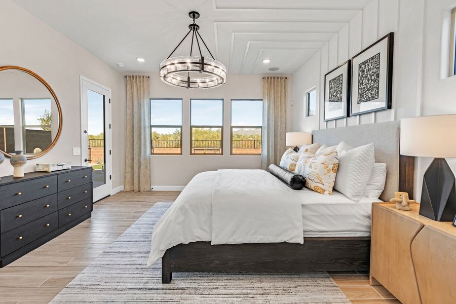 Representative furnished interior of a home built from the Crimson by Mattamy Homes in Tavira at Twin Peaks, Oro Valley (Image 12).