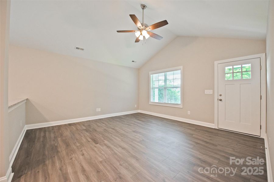 Spacious, unfurnished interior of a new home in , Albemarle (Image 11).