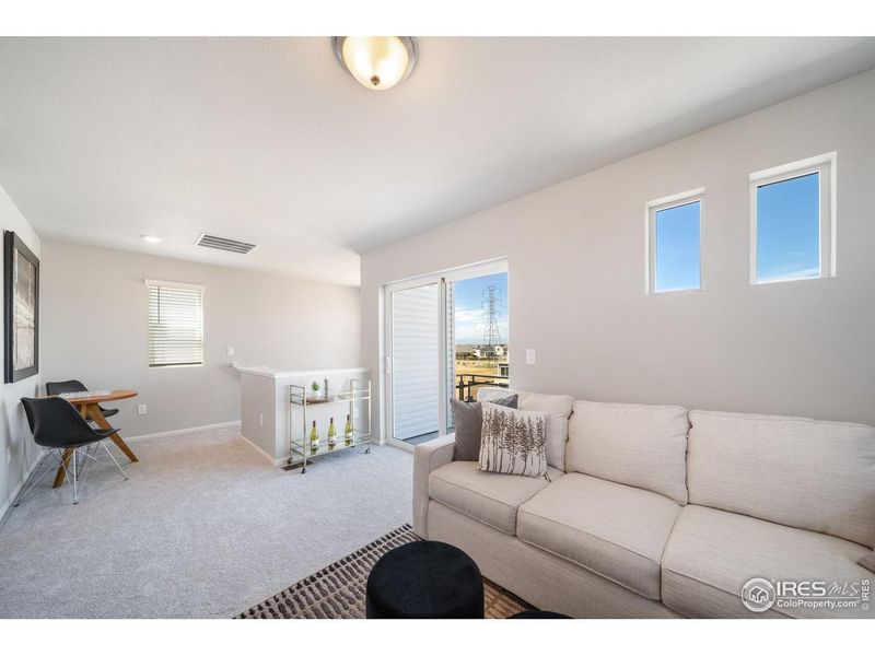 Furnished interior view inside a new home in , Johnstown (Image 15).