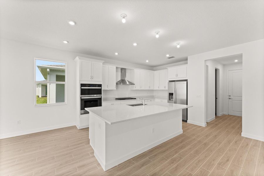 Furnished interior view inside a new home in , Port St. Lucie (Image 4).