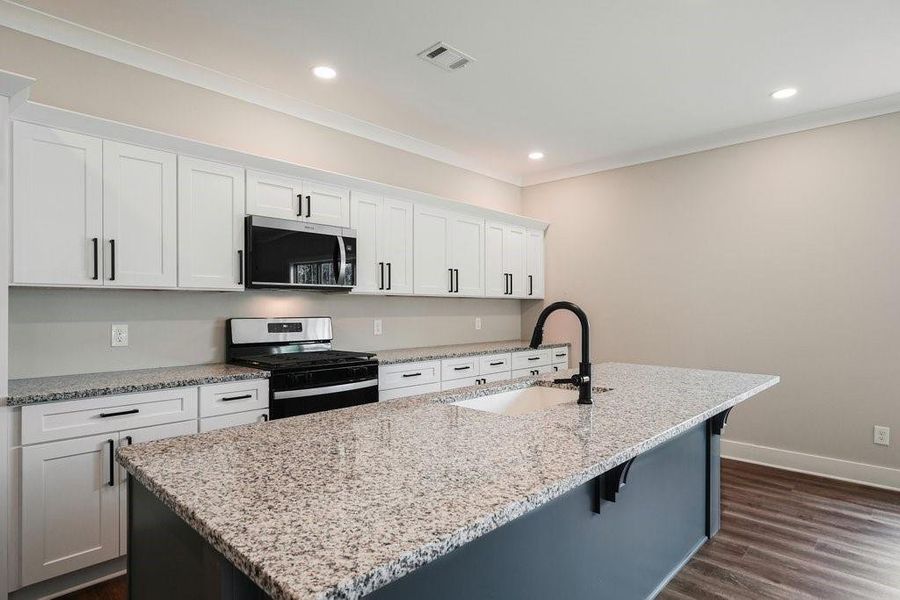 Furnished interior view inside a new home in , Acworth (Image 9). Furnished interior view inside a new home in , Acworth (Image 9).