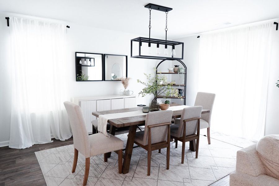 Furnished interior view inside a new home in Shell Pointe at Cobblestone Village, Summerville (Image 7).