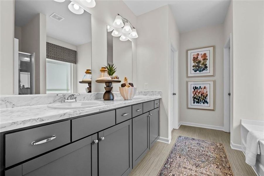 Furnished interior view inside a new home in Kingston Park, Kingston (Image 29).