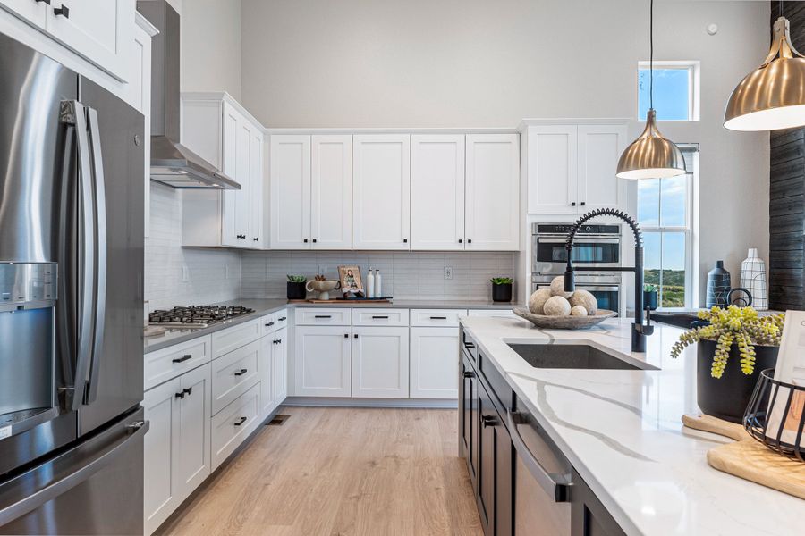 Furnished interior view inside a new home in Macanta, Castle Rock (Image 10).